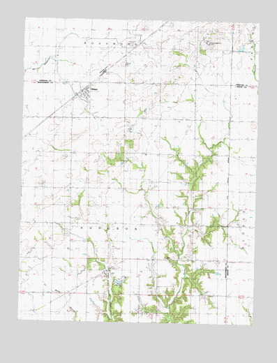Ohlman, IL USGS Topographic Map