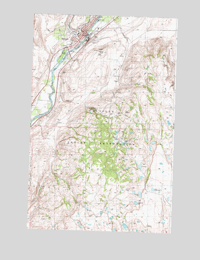 Okanogan, WA USGS Topographic Map