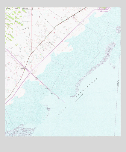 Okeechobee SW, FL USGS Topographic Map