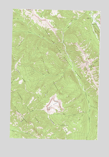 Benchmark, MT USGS Topographic Map