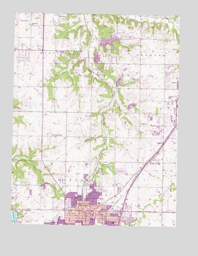 Olathe, KS USGS Topographic Map