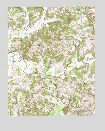 Olaton, KY USGS Topographic Map