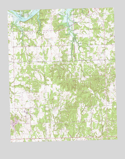 Olive, OK USGS Topographic Map