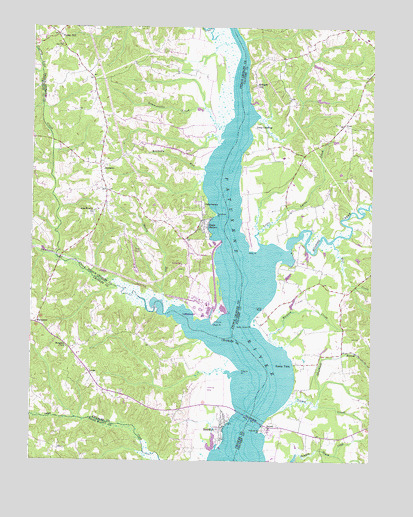 Benedict, MD USGS Topographic Map