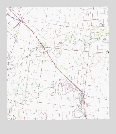 Olmito, TX USGS Topographic Map