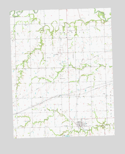 Olpe, KS USGS Topographic Map