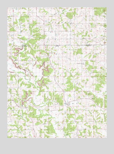 Omaha, MO USGS Topographic Map
