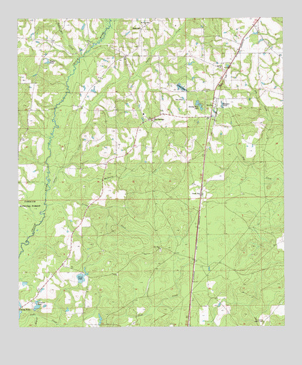Onycha, AL USGS Topographic Map