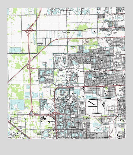 Opa-locka, FL USGS Topographic Map