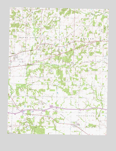 Opdyke, IL USGS Topographic Map