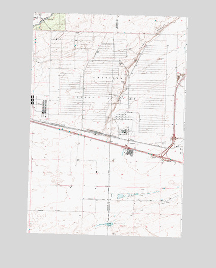 Ordnance, OR USGS Topographic Map