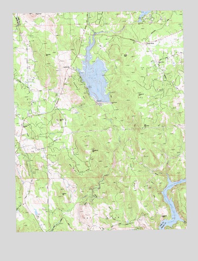 Oregon House, CA USGS Topographic Map