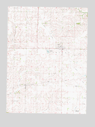 Orient, IA USGS Topographic Map