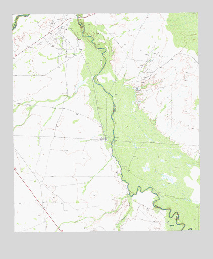 Orla SE, TX USGS Topographic Map