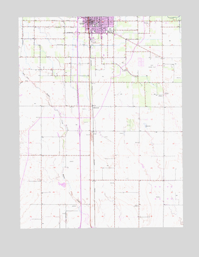 Orland, CA USGS Topographic Map