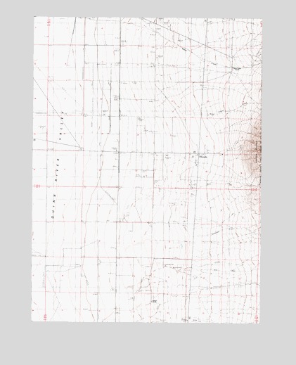 Orovada, NV USGS Topographic Map