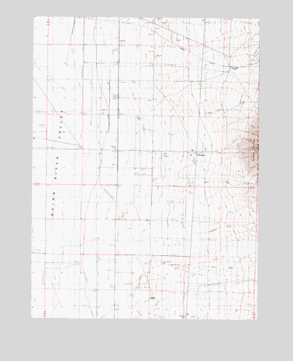 Orovada, NV USGS Topographic Map