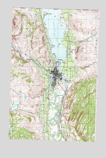 Oroville, WA USGS Topographic Map