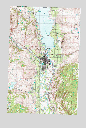 Oroville, WA USGS Topographic Map