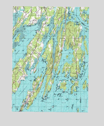 Orrs Island Maine Map Orrs Island, Me Topographic Map - Topoquest