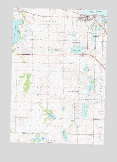 Osakis, MN USGS Topographic Map