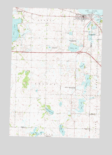 Osakis, MN USGS Topographic Map