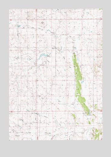 Oshoto, WY USGS Topographic Map