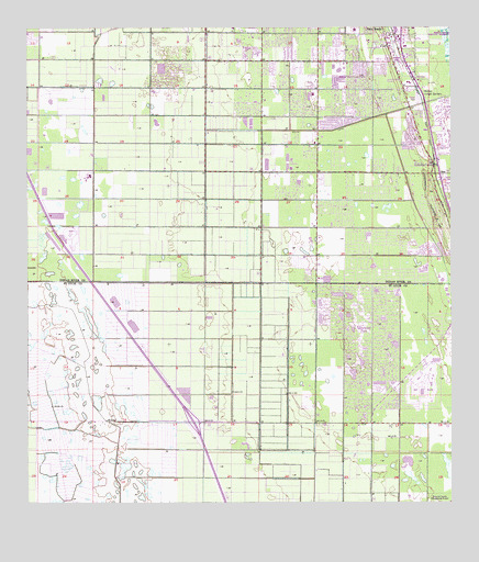 Oslo, FL USGS Topographic Map