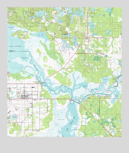Osteen, FL USGS Topographic Map