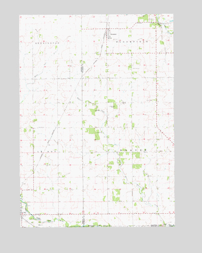 Ostrander, MN USGS Topographic Map