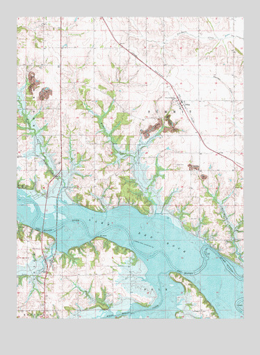 Otley, IA USGS Topographic Map