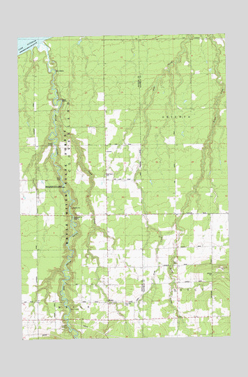 Oulu, WI USGS Topographic Map