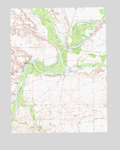 Ouray, UT USGS Topographic Map