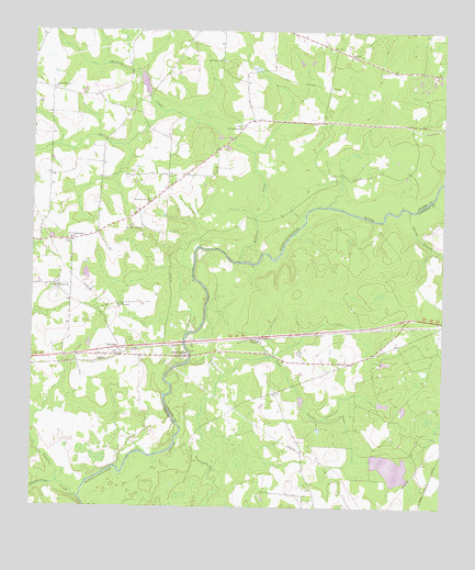 Ousley, GA USGS Topographic Map