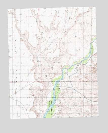 Overton NE, NV Topographic Map - TopoQuest