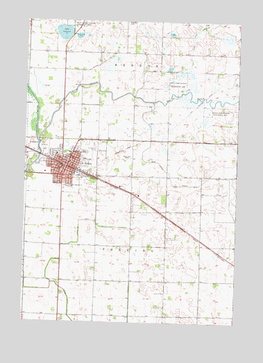 Benson, MN USGS Topographic Map