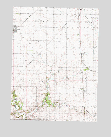 Benson, IL USGS Topographic Map