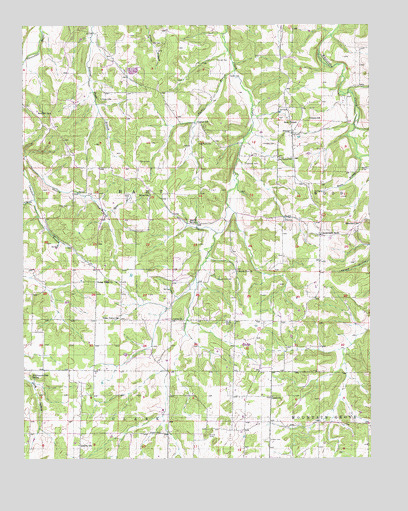 Owens, MO USGS Topographic Map