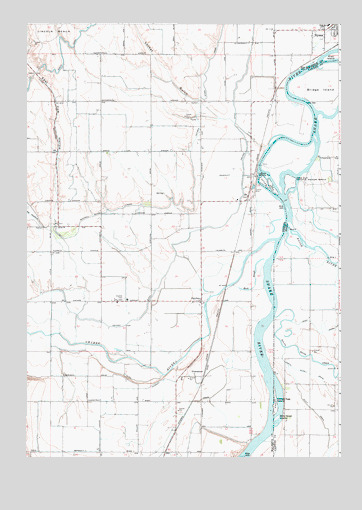 Owyhee, OR USGS Topographic Map