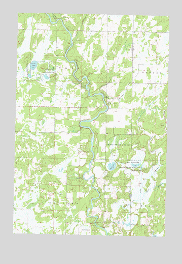 Oylen, MN USGS Topographic Map