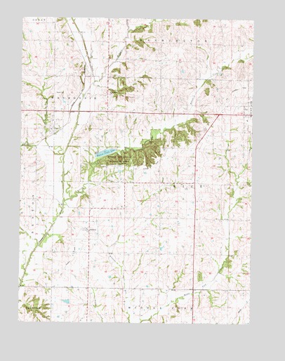 Benton, IA USGS Topographic Map