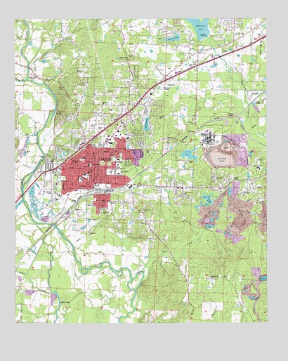 Benton, AR USGS Topographic Map