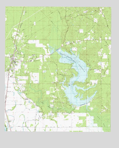 Benton, LA USGS Topographic Map