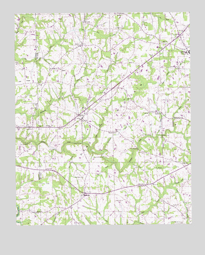 Painter, AL USGS Topographic Map