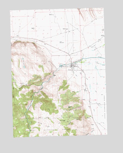 Paisley, OR USGS Topographic Map