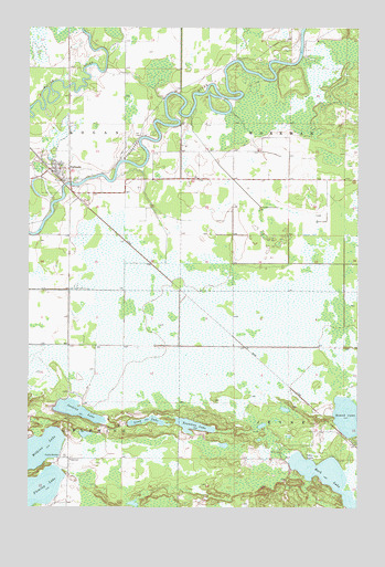 Palisade, MN USGS Topographic Map