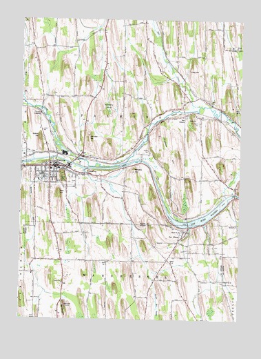 Palmyra, NY USGS Topographic Map