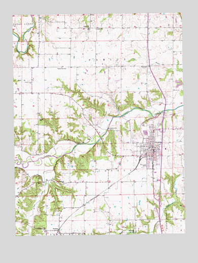 Palmyra, MO USGS Topographic Map