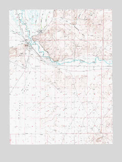 Beowawe, NV USGS Topographic Map