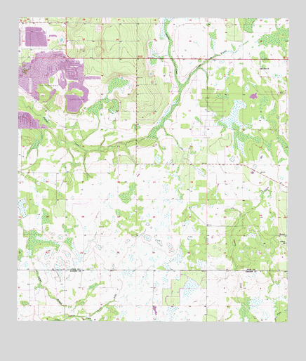 Bereah, FL USGS Topographic Map